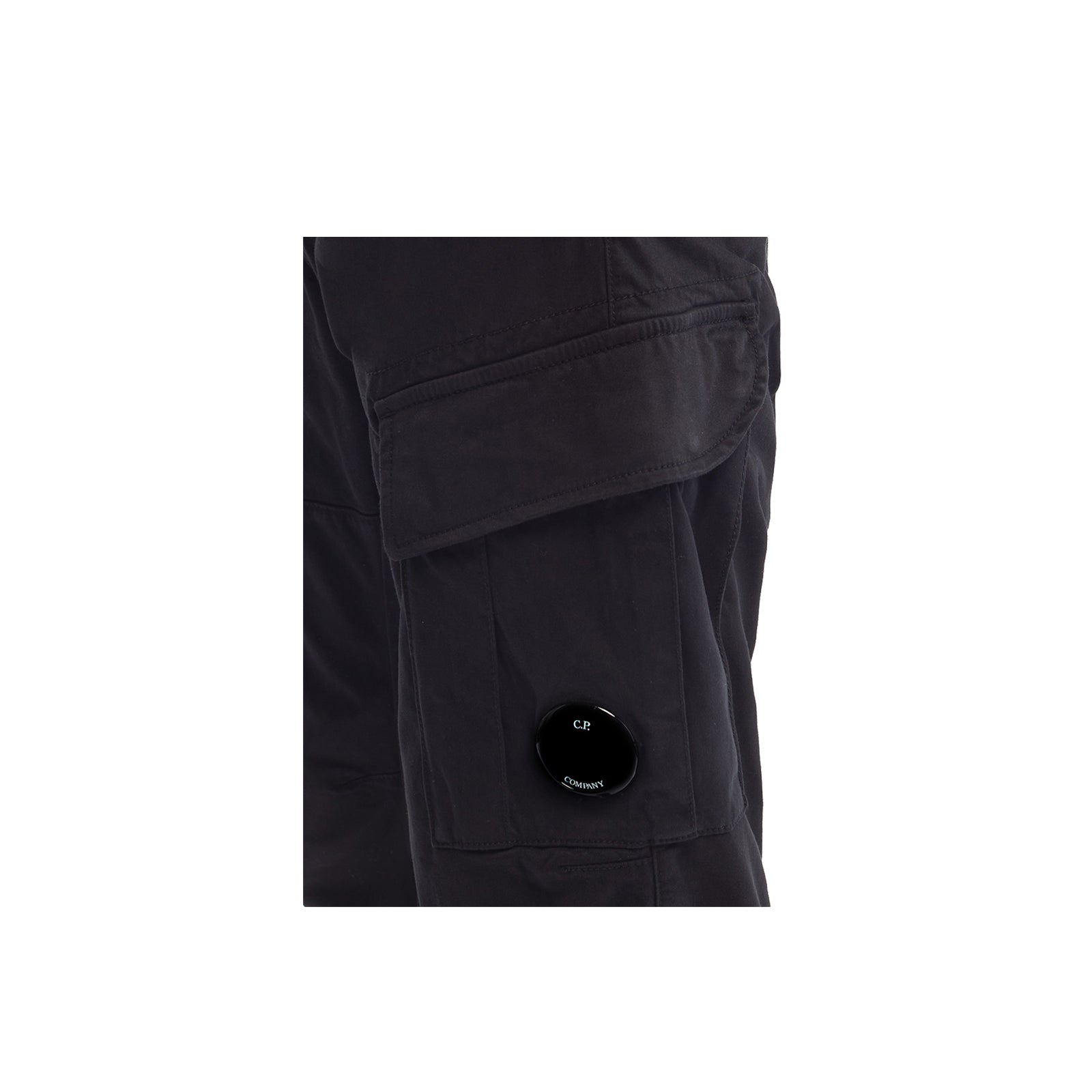 C.P. Company Stretch Sateen Cargo Pants Ergonomic Fit Pezzi Unici