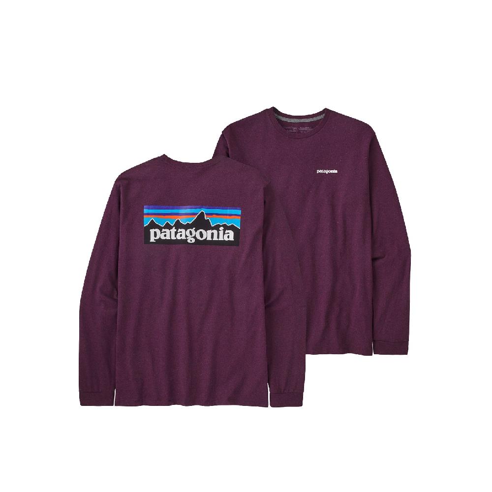 Patagonia M's L/S P-6 Logo Responsabili Tee Qualità Garantita