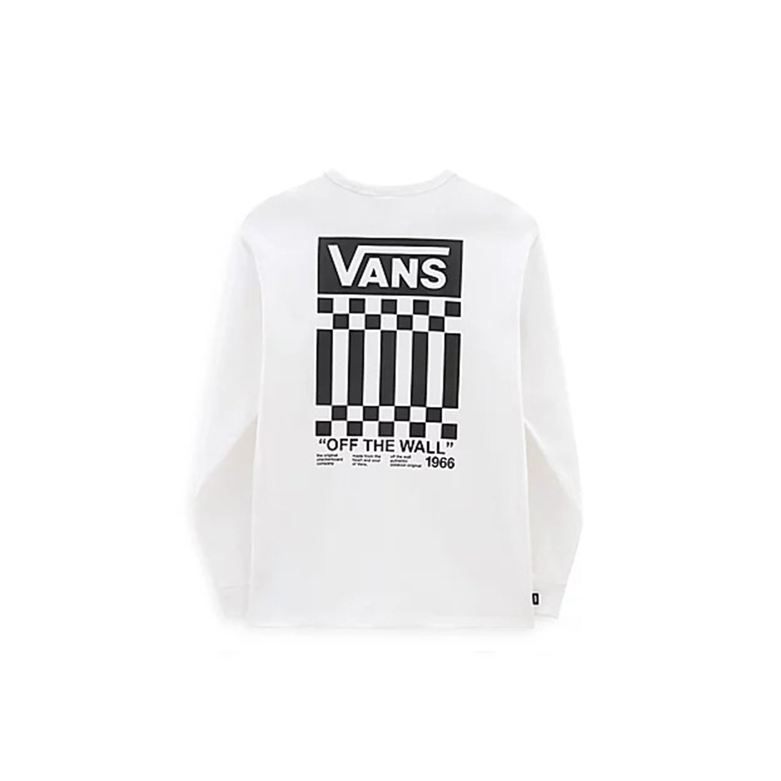 Vans Off The Wall Check Graphic LS Tee Qualità
