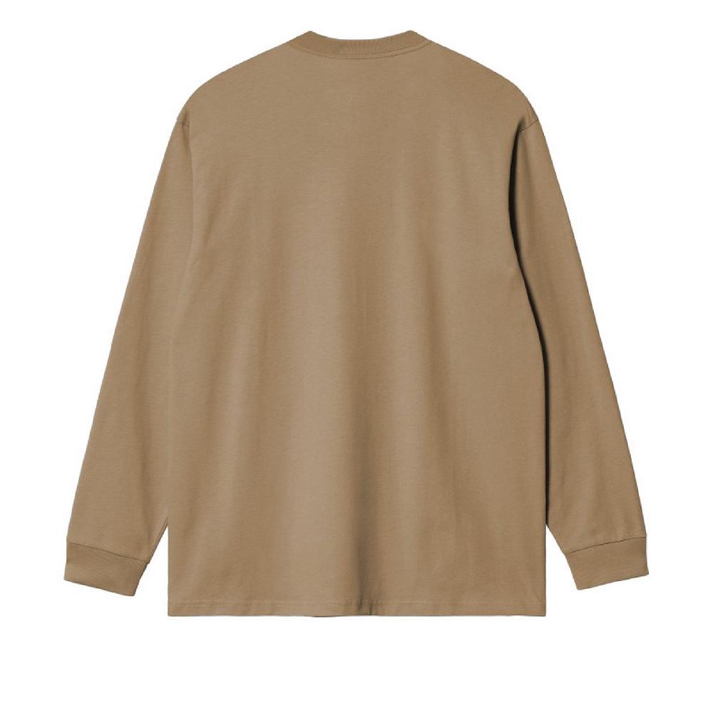 Carhartt Wip L/S American Script T-shirt Prezzo Ridotto