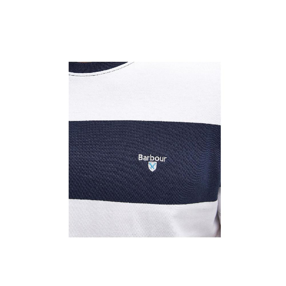 Barbour Whalton Stripe Tee Fornitura limitata