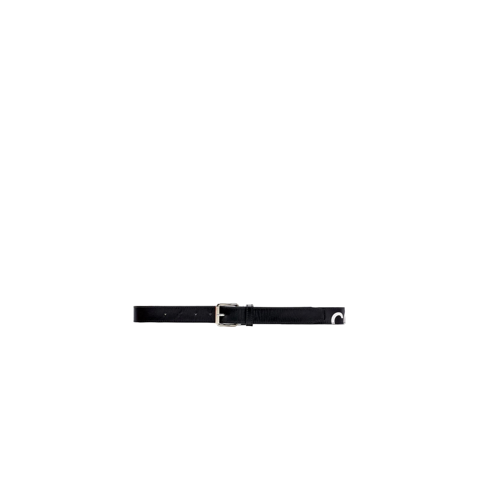 Commed des Garçons Shirt Huge Logo Belt Solo un giorno rimasto