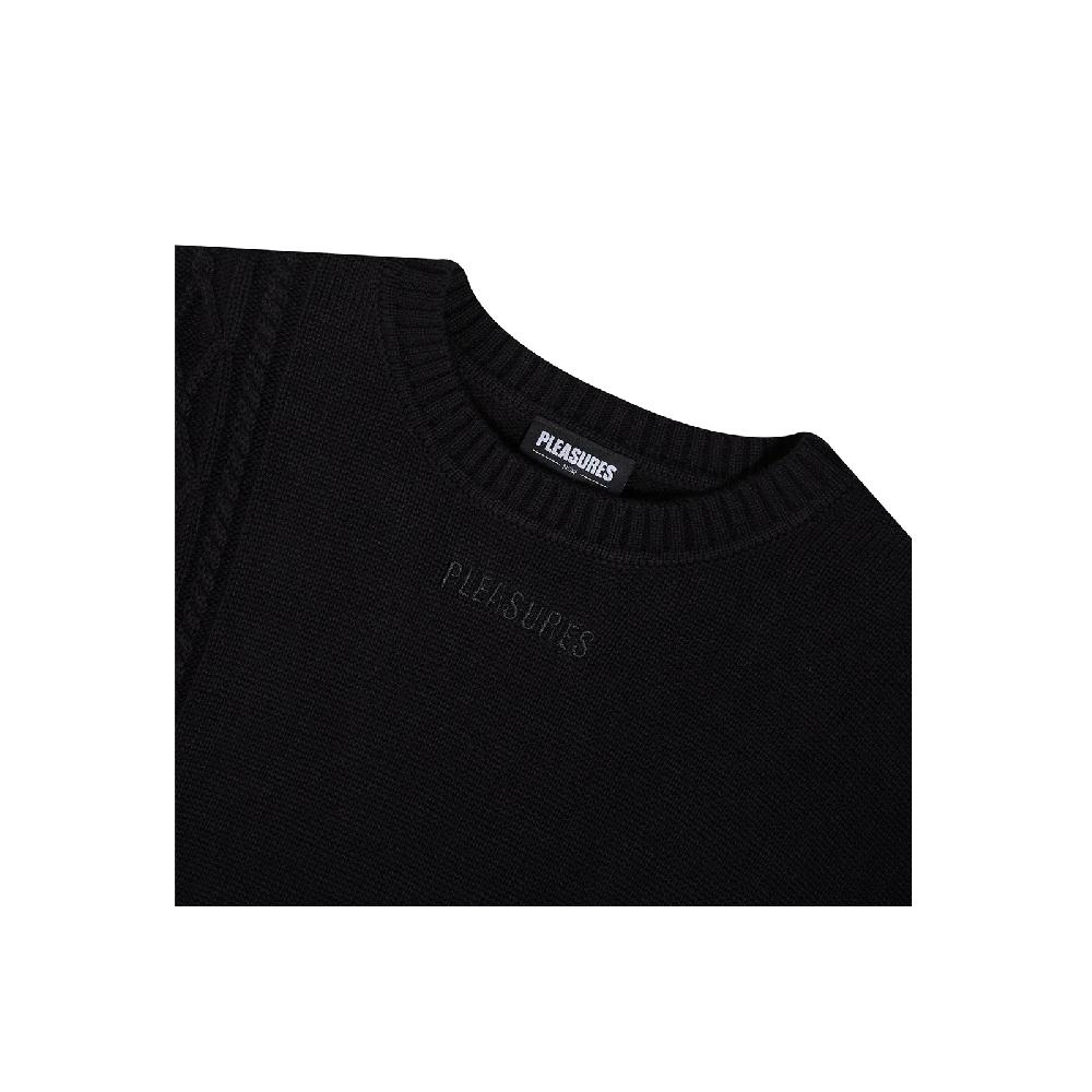 Pleasures Charlie Mock Neck Knit T-Shirt Offerta esclusiva