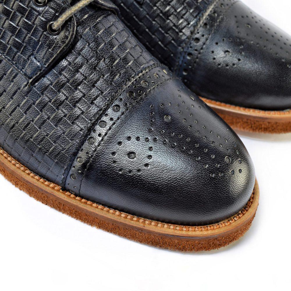 Ton Goût Scarpe Derby Blu Convenienza