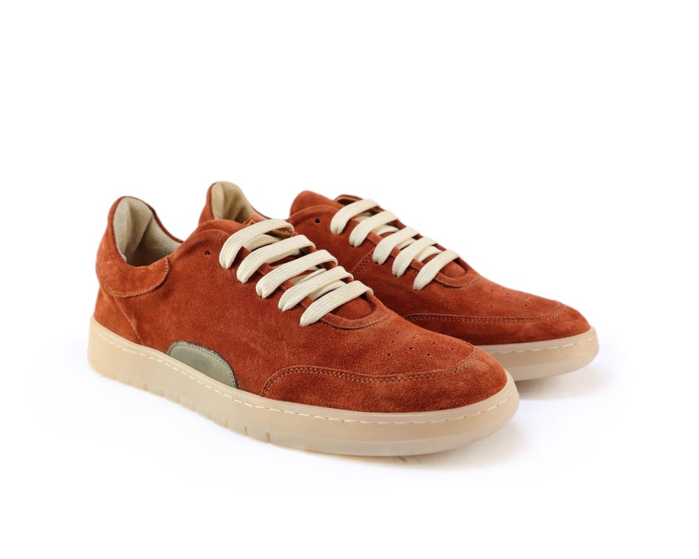 Ton Goût Sneakers da Uomo col.Bruciato Qualità