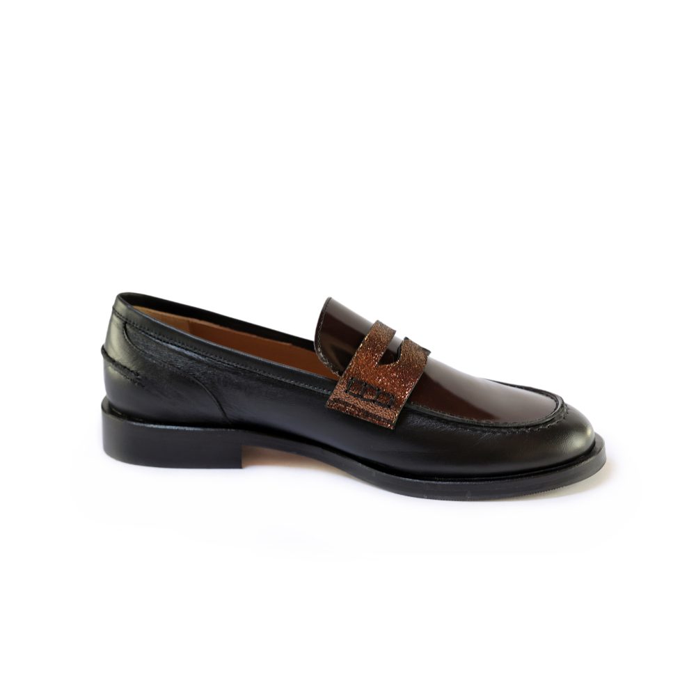 Ton Goût Mocassino Betty Nero Saldi Di Fabbrica
