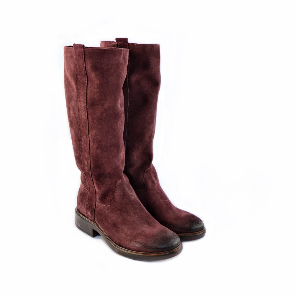 Ton Goût Stivale BABY BORDO Nuovo