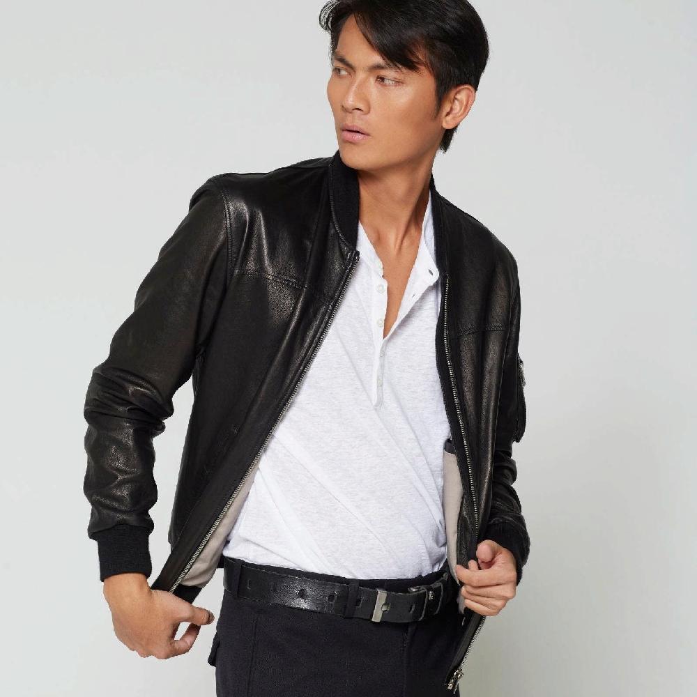 A.S.98 GIACCA IN PELLE JAMES Vendite Flash