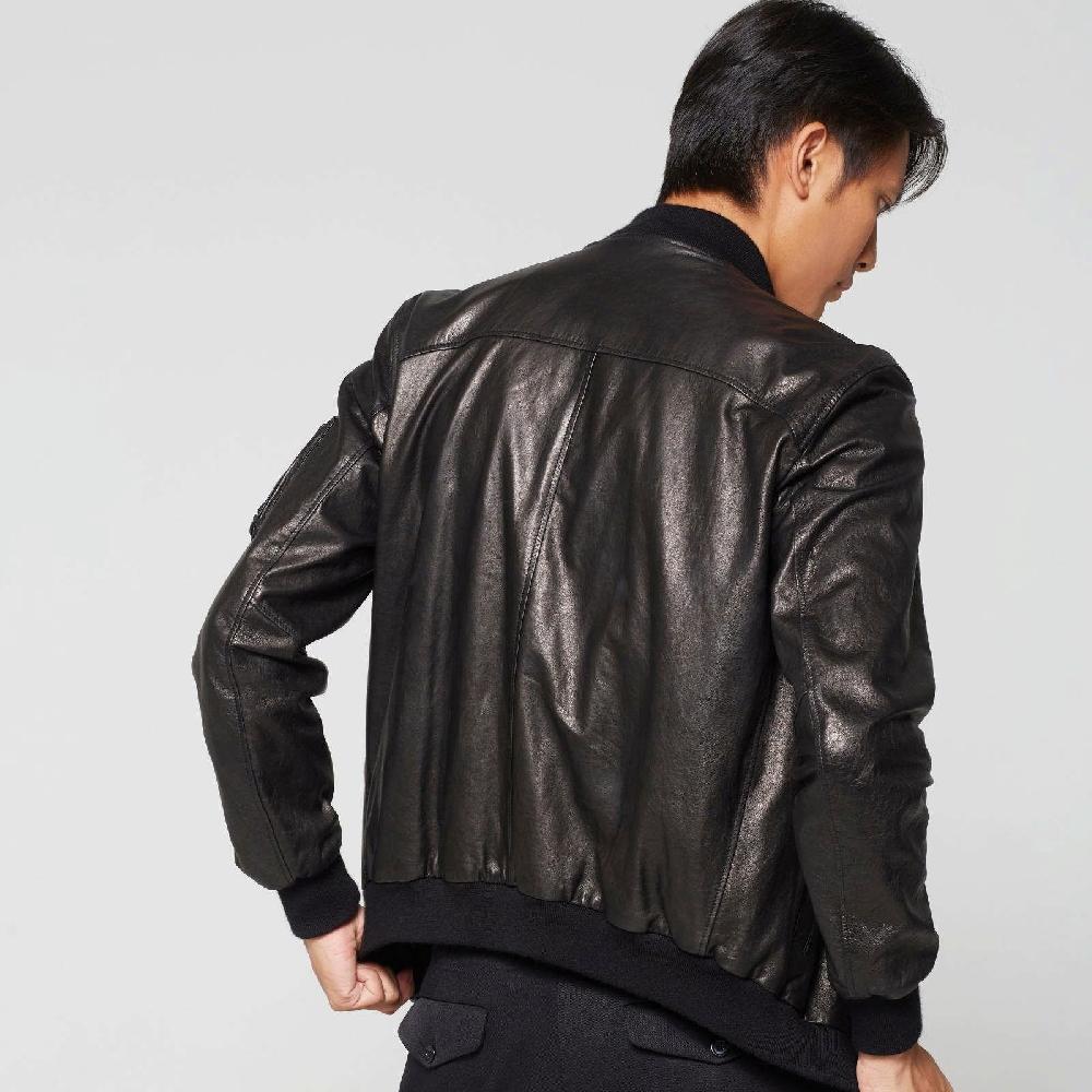 A.S.98 GIACCA IN PELLE JAMES Vendite Flash