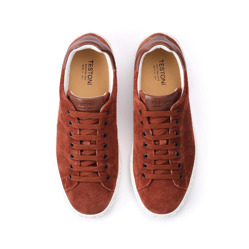 A.Testoni RAVENNA SNEAKER CASUAL SUEDE ° Vendita