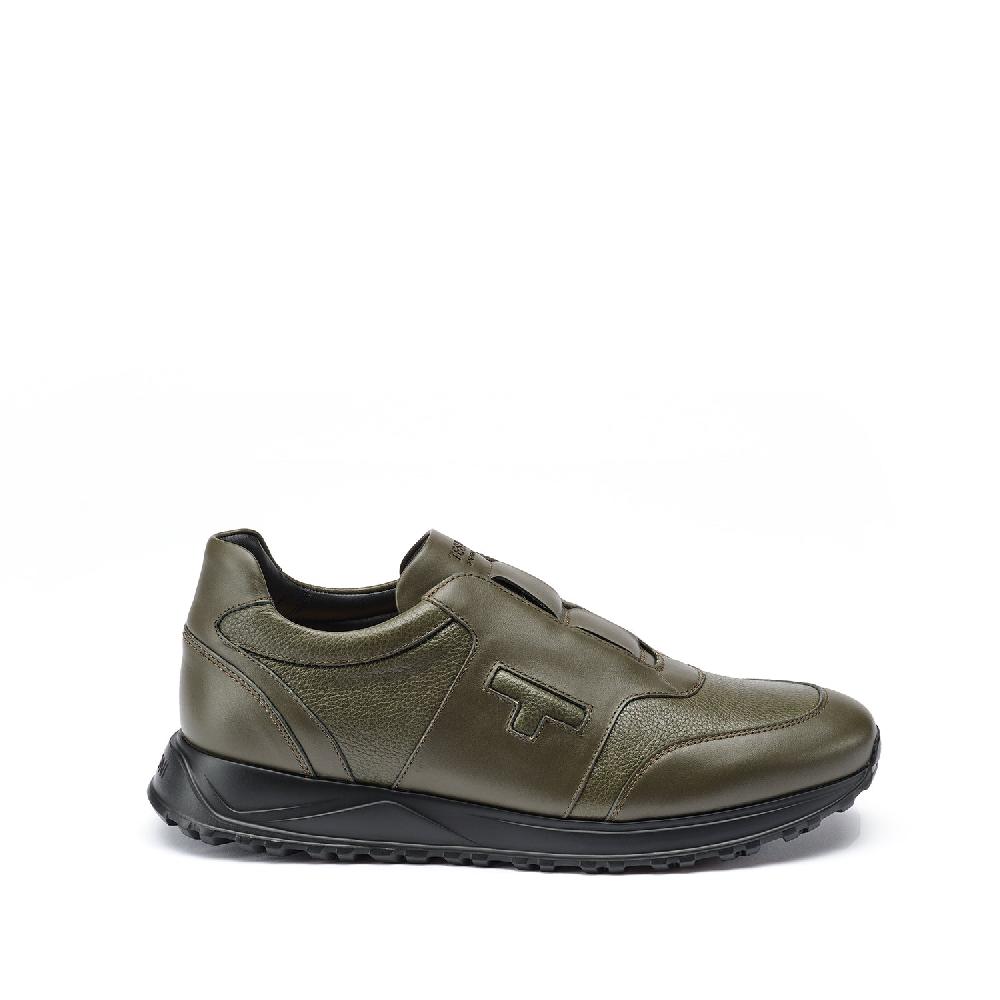 A.Testoni CUNEO SNEAKER SPORT NAPA CALF + GRAINED CALF ° Promozione