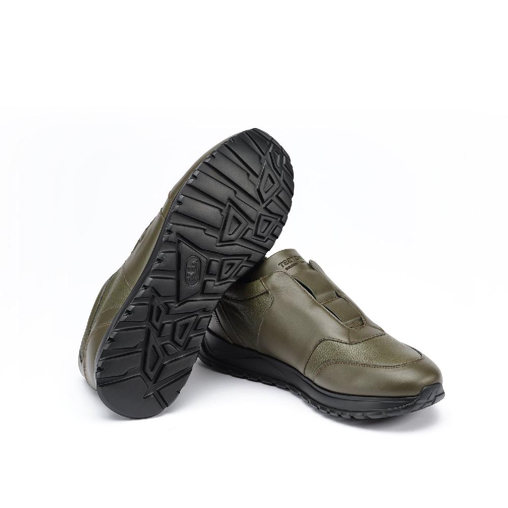 A.Testoni CUNEO SNEAKER SPORT NAPA CALF + GRAINED CALF ° Promozione