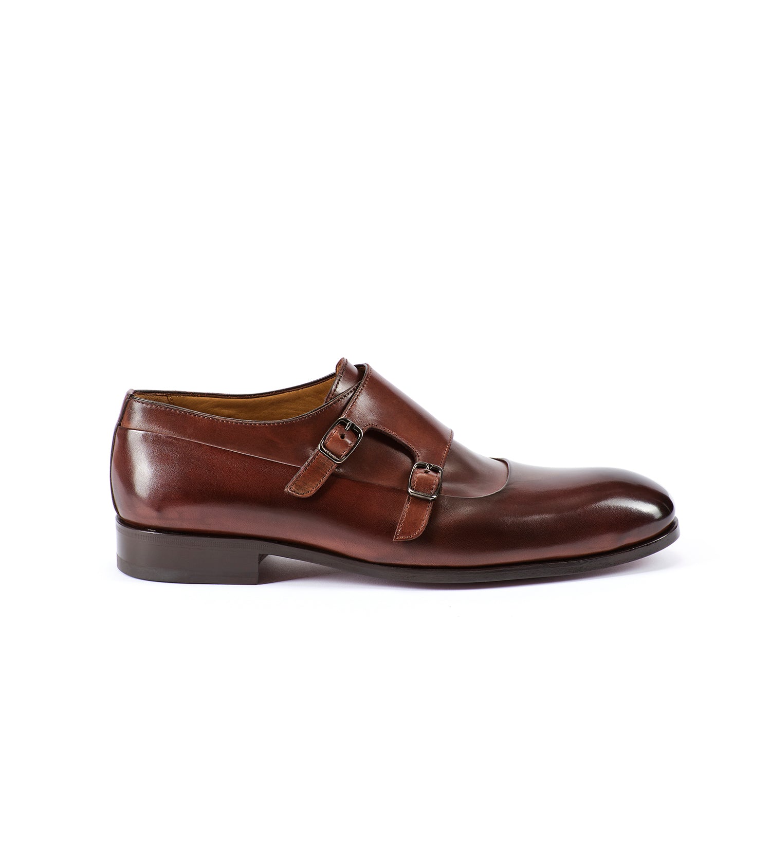 A.Testoni SANT'EULALIA LEATHER MONK STRAP Soddisfazione Garantita