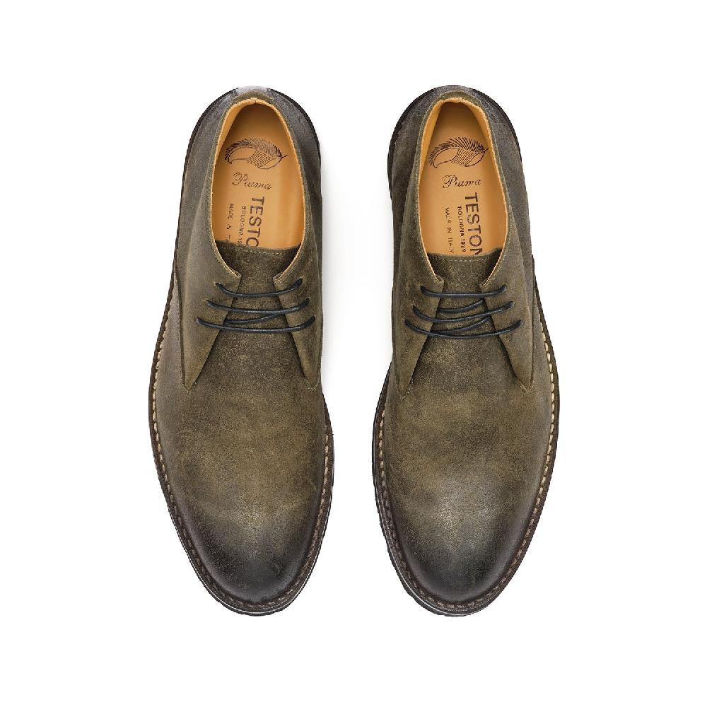 A.Testoni COURMAYEUR DESERT WAX SUEDE CALF Negozi Online