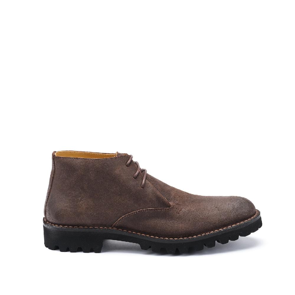 A.Testoni COURMAYEUR DESERT WAX SUEDE CALF Acquista Ora