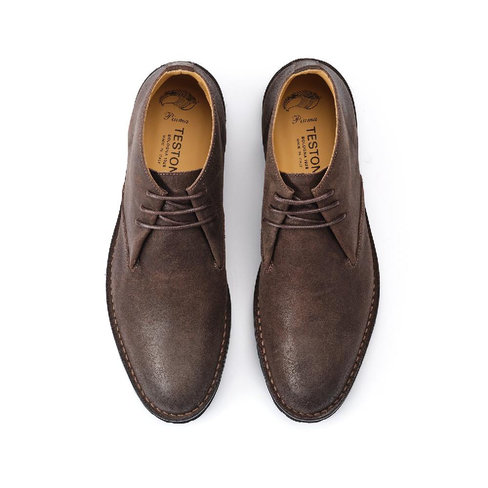 A.Testoni COURMAYEUR DESERT WAX SUEDE CALF Acquista Ora