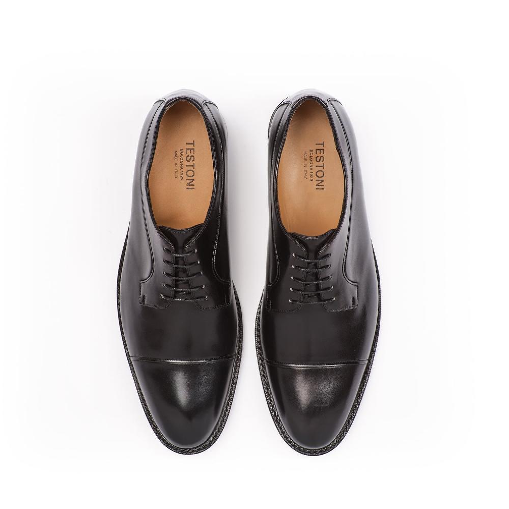 A.Testoni VALDOBBIADENE P.RAPID DERBY DE LUXE CALF Prezzo Ridotto