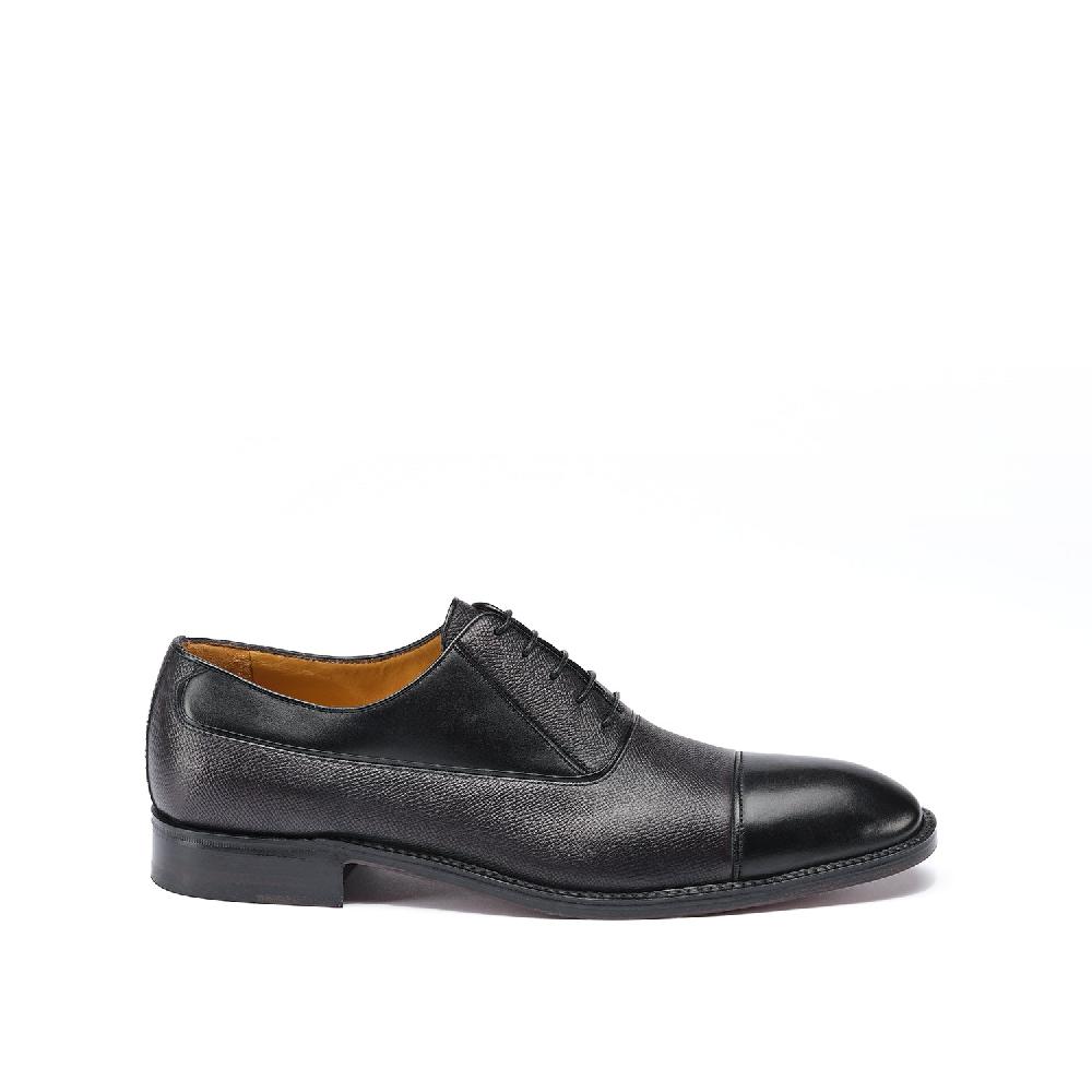 A.Testoni VALDOBBIADENE P.RAPID OXFORD TOP CALF+ ANTIQUE CAVIAR CALF ° Sottocosto