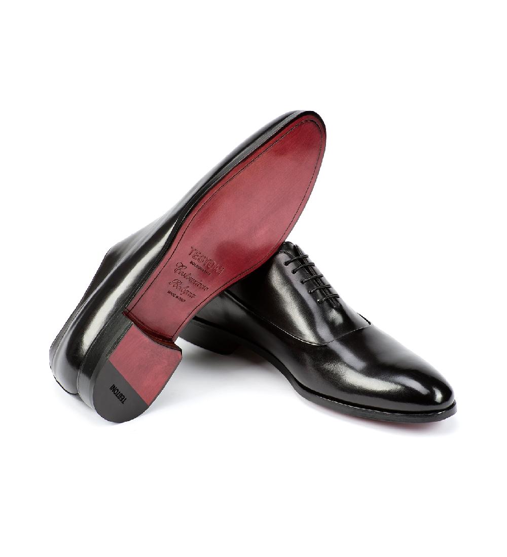 A.Testoni SANT'EULALIA OXFORD IN PELLE Convenienza