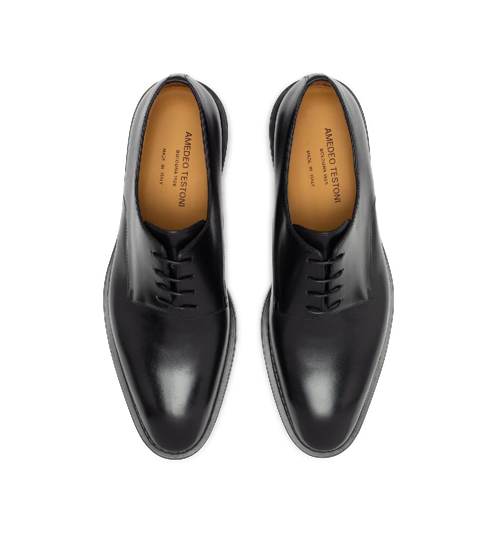A.Testoni VENEZIA DERBY IN PELLE Sconto