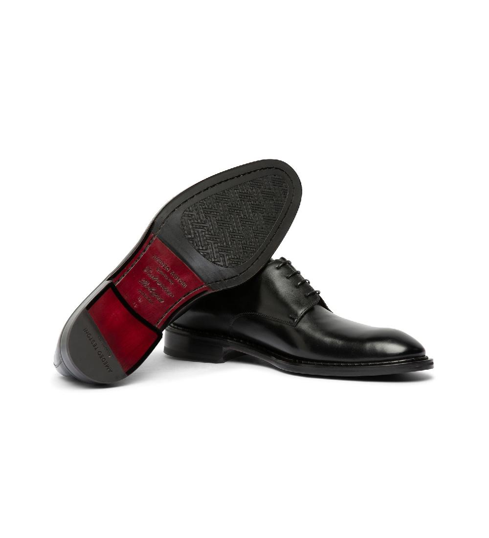 A.Testoni VENEZIA DERBY IN PELLE Sconto