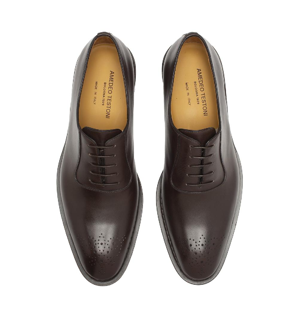 A.Testoni VENEZIA OXFORD IN PELLE Outlet