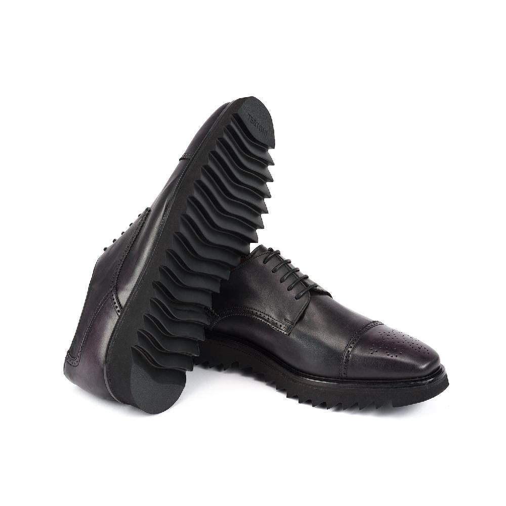 A.Testoni BOLGHERI DERBY SOFT DELAVE' CALF In Vendita