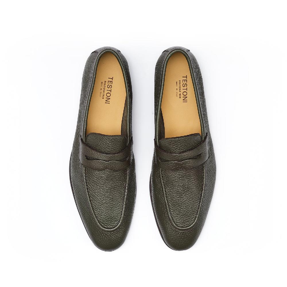 A.Testoni TAVOLARA LOAFER UNLINED DEER ° Saldi
