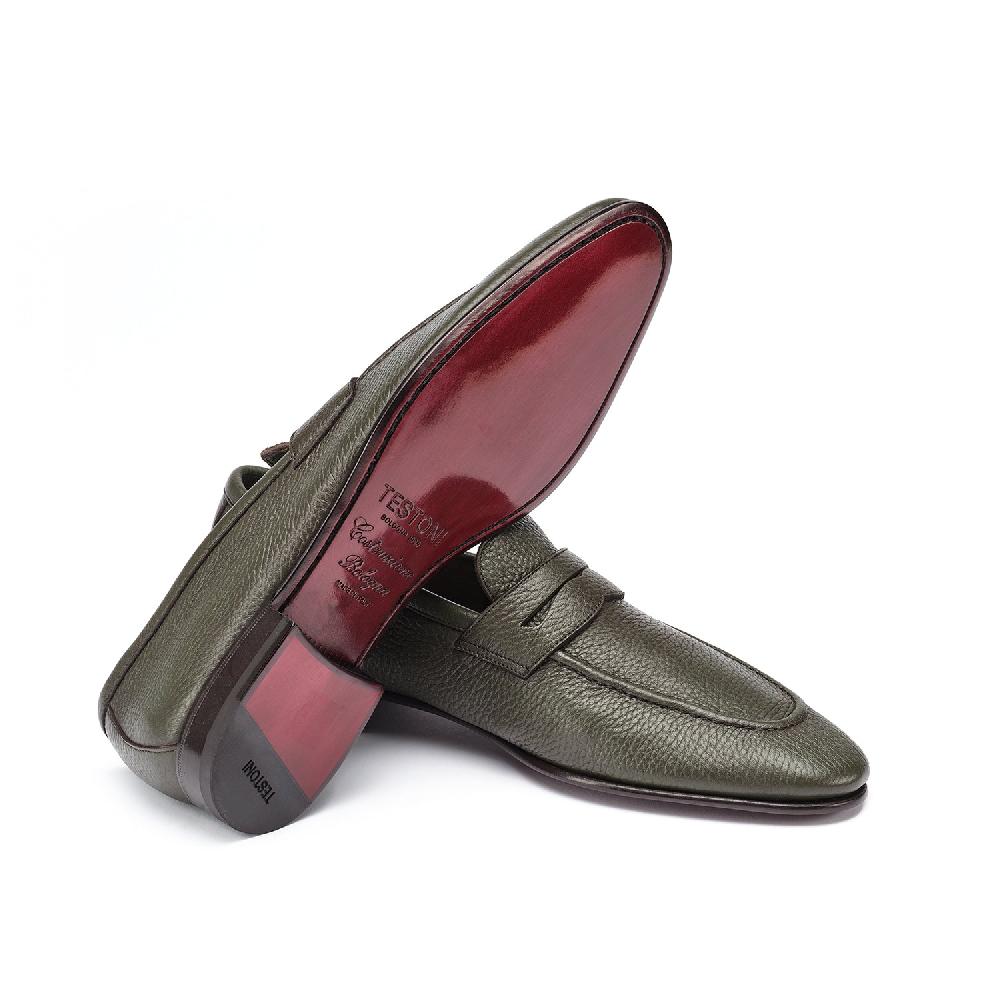 A.Testoni TAVOLARA LOAFER UNLINED DEER ° Saldi