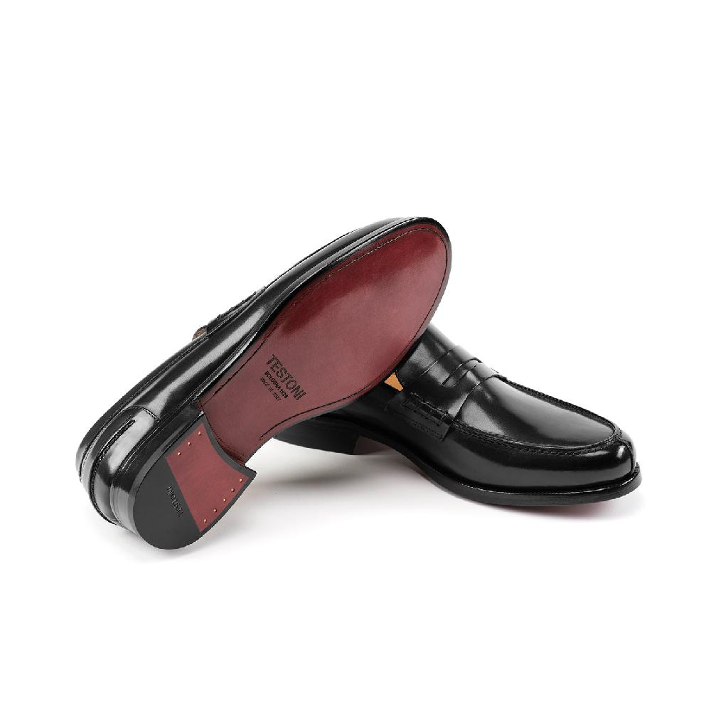 A.Testoni TRENTO LEATHER LOAFER ° Outlet