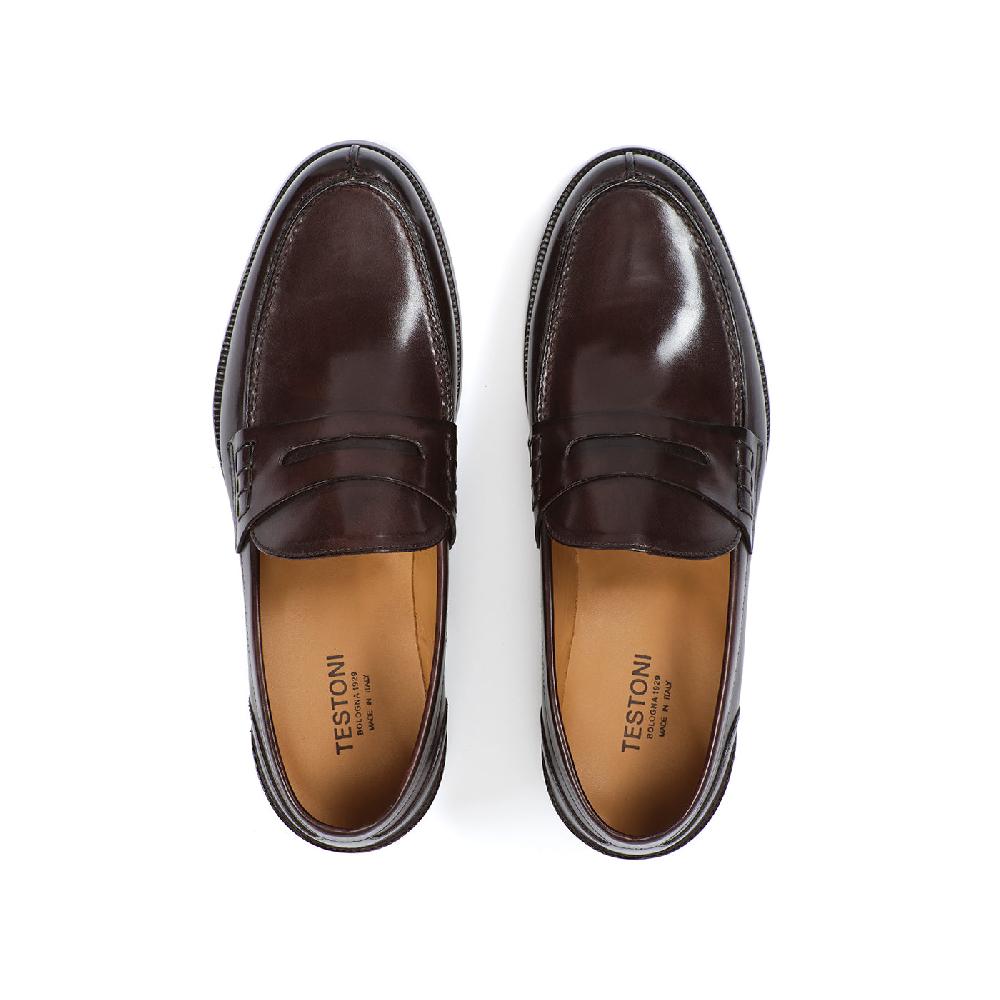 A.Testoni TRENTO LEATHER LOAFER ° Moda