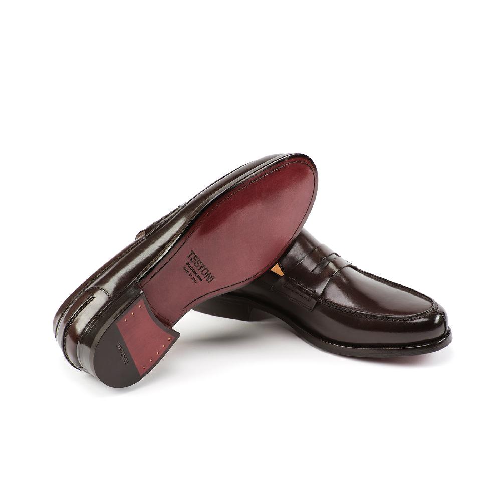 A.Testoni TRENTO LEATHER LOAFER ° Moda