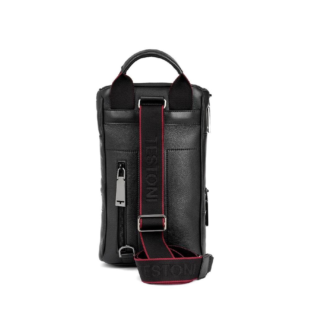 A.Testoni BORMIO SAILING BAG GRAINED SOFT CALF + SPORT NAPA CALF In Linea
