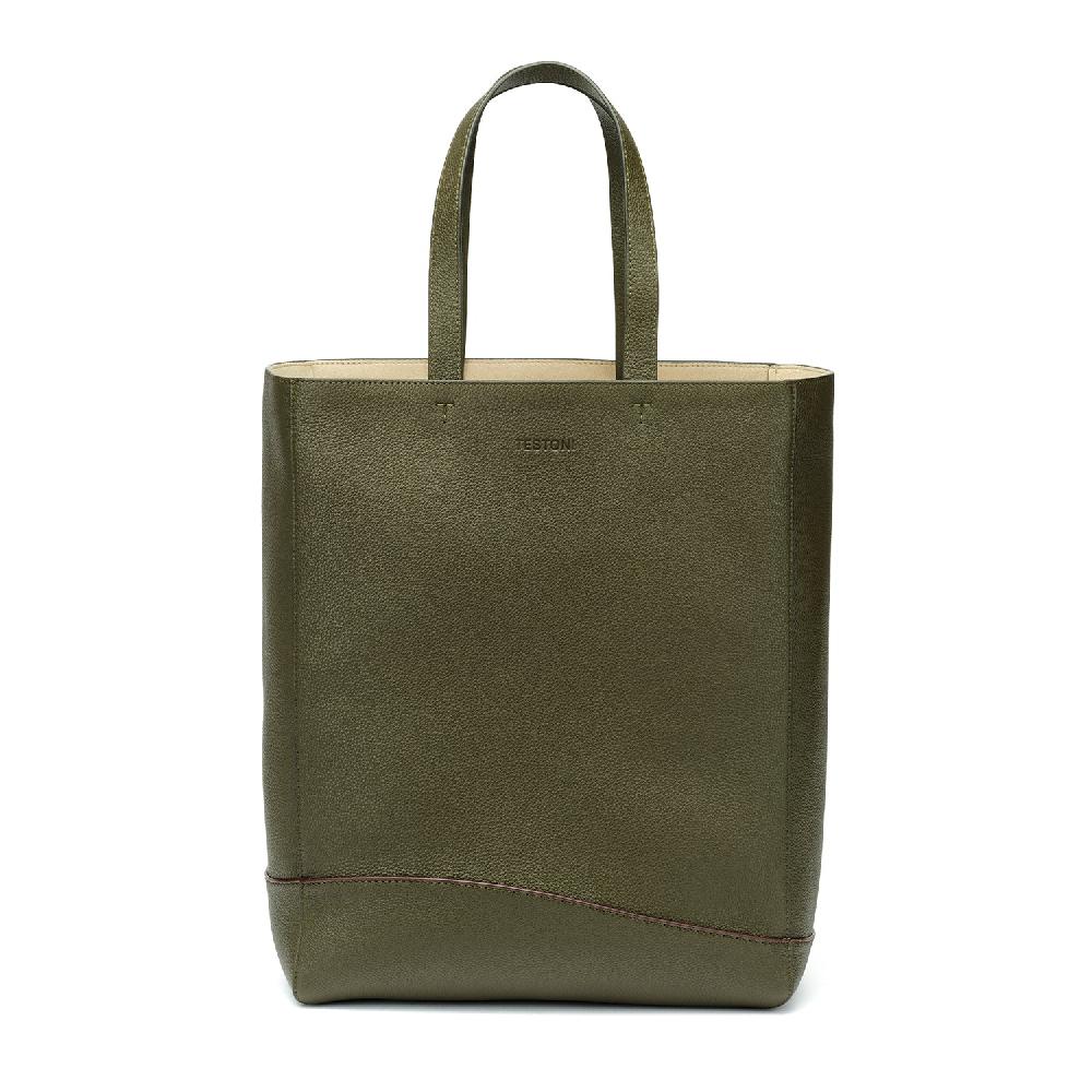 A.Testoni NOTO TOTE BAG DELUXE GRAINED CALF Promozione
