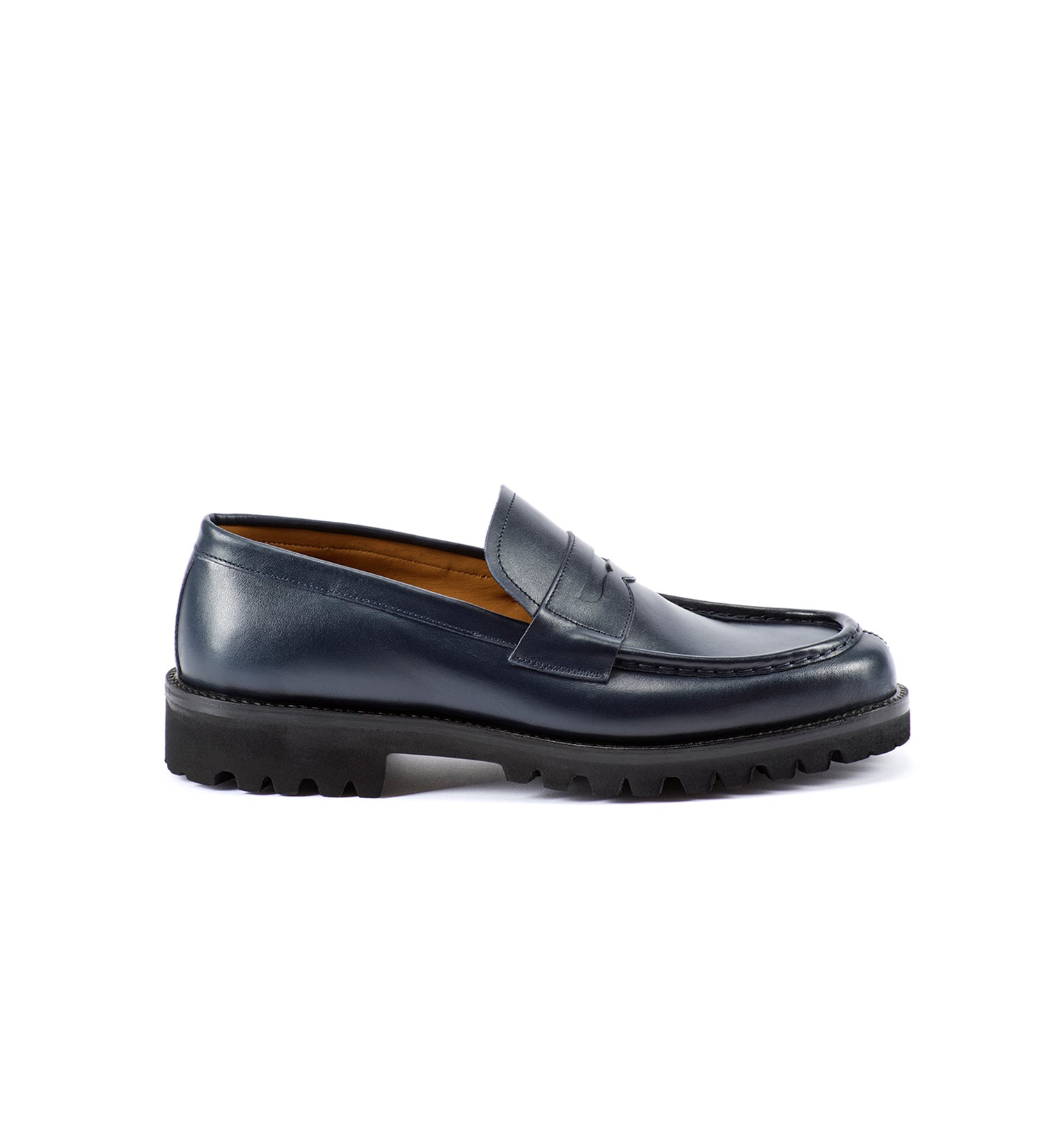 A.Testoni COURMAYEUR MOCASSINO IN PELLE Negozio online di fabbrica