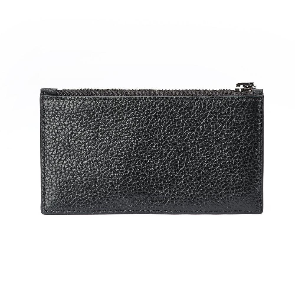 A.Testoni ZIP CREDIT CARD CASE GRAINCALF ° Shopping online