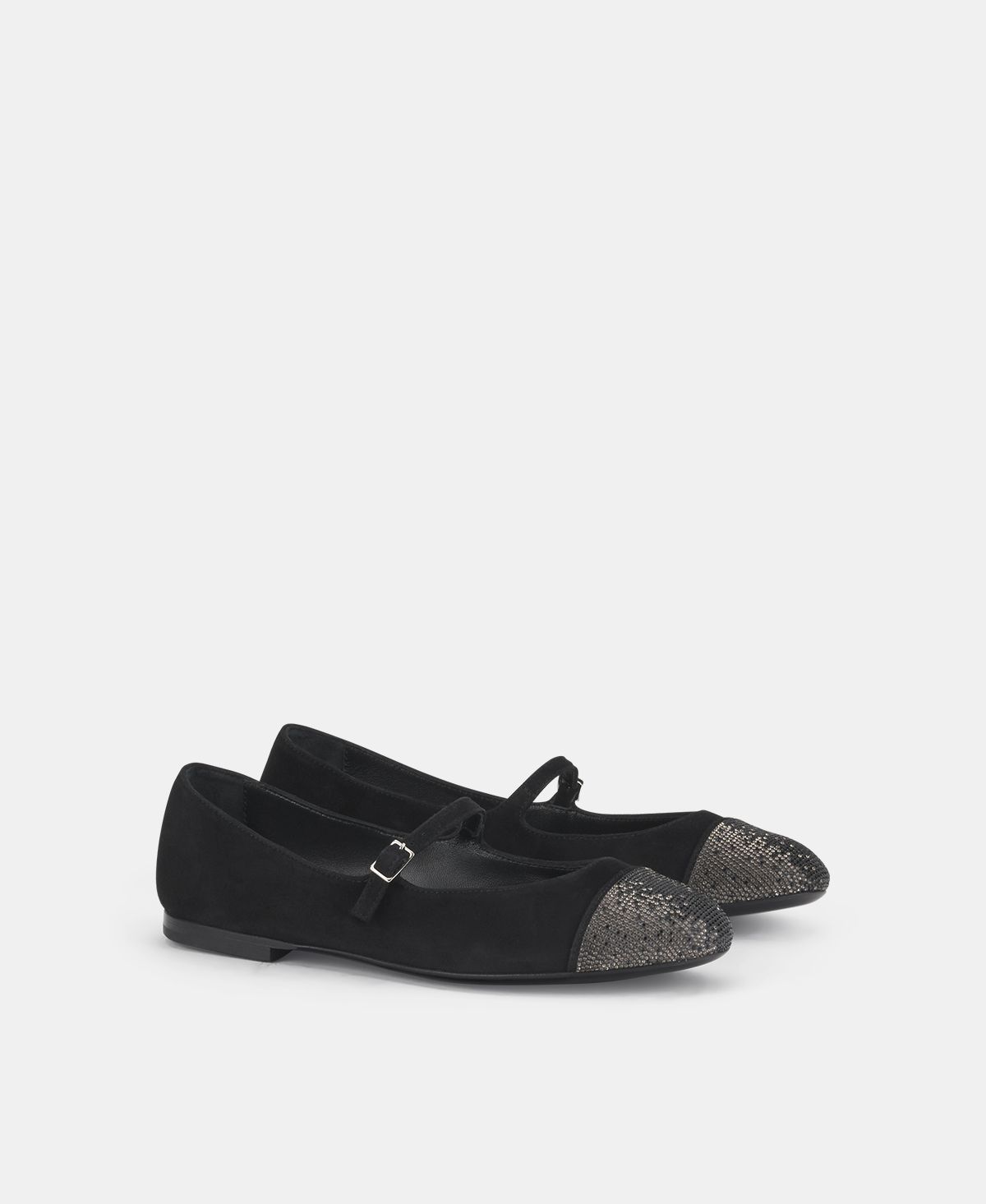 Agl Ballerina con puntina strass Nero Milly Strass Vendite Flash
