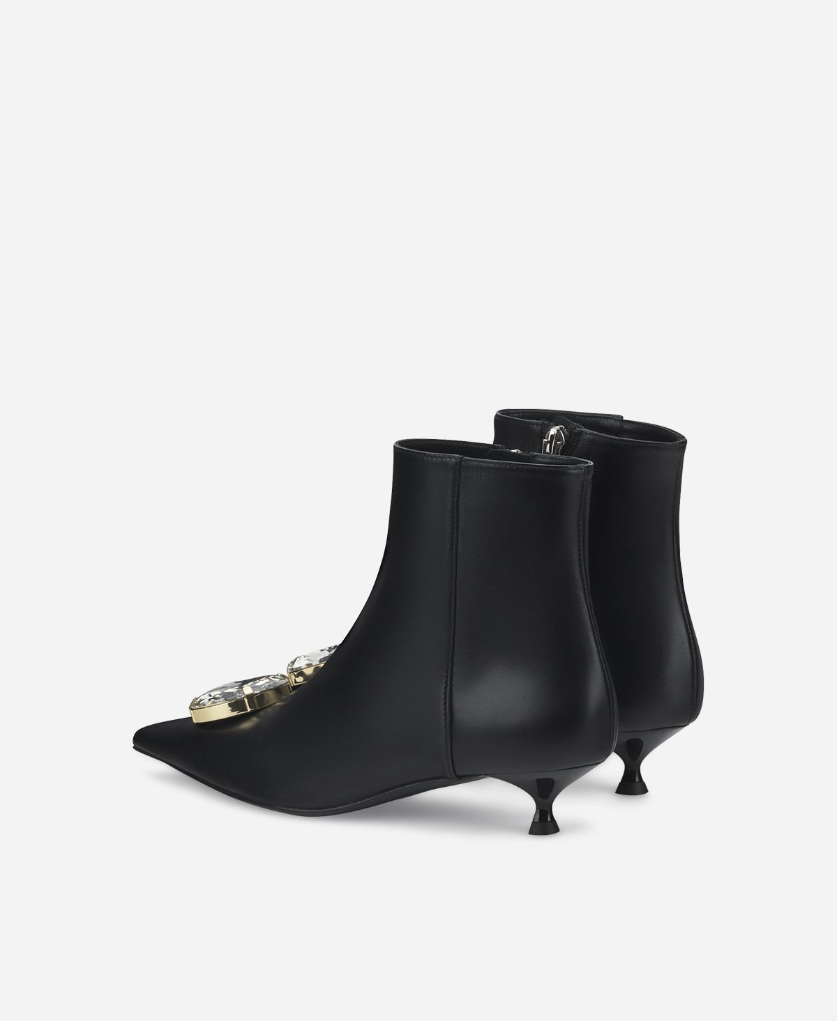 Agl Stivaletto con cristalli Nero Lenor bootie Crystal In Linea