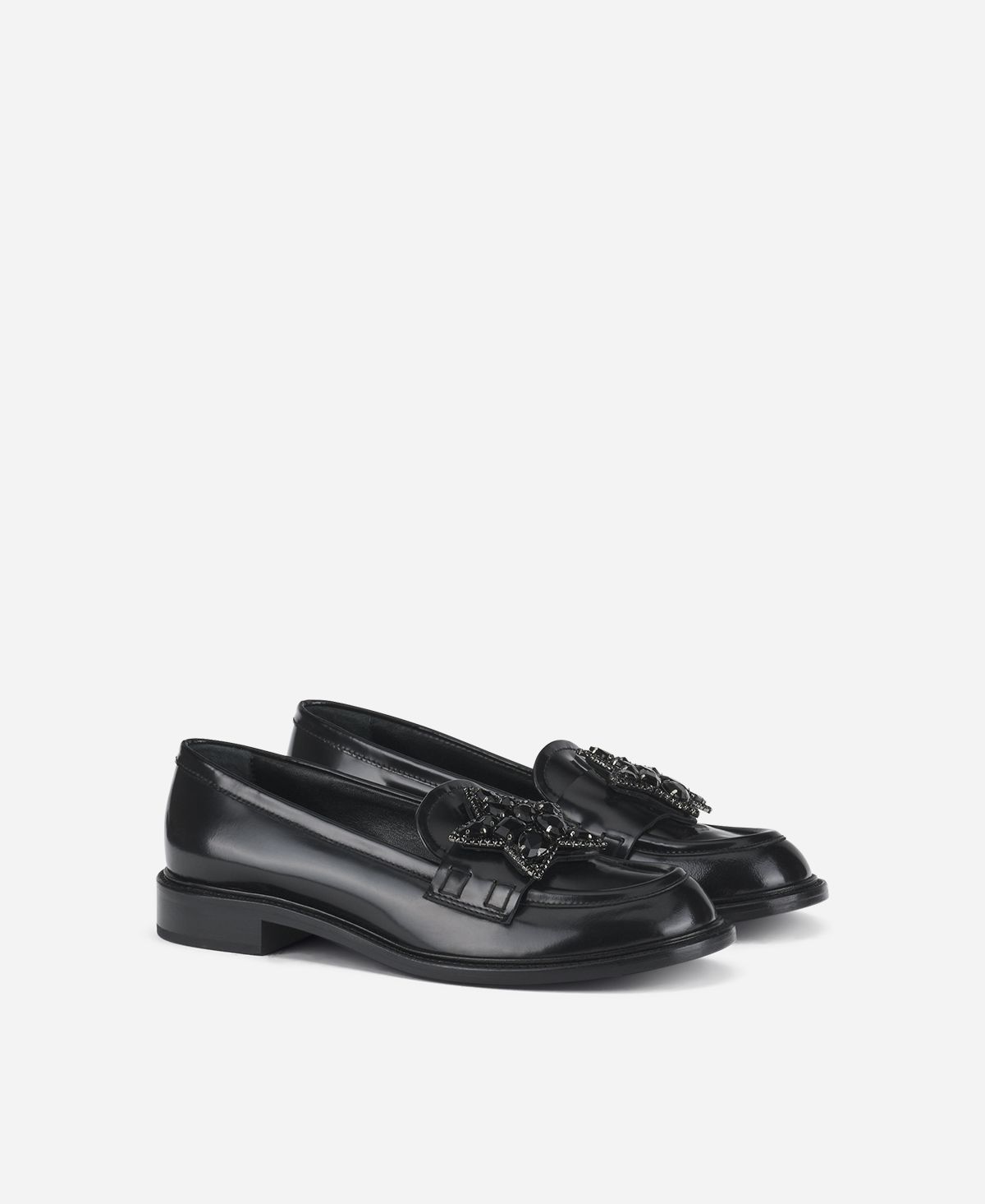 Agl Mocassino con stella Nero Olivia Star Vendita