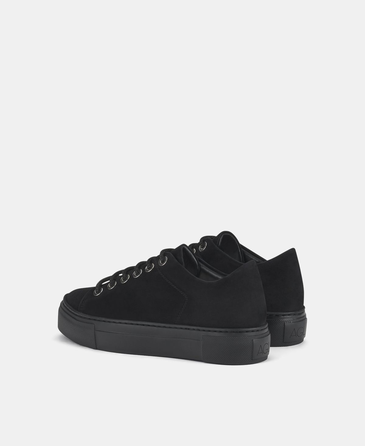 Agl Sneaker in velour Nero Crystal Negozi Online