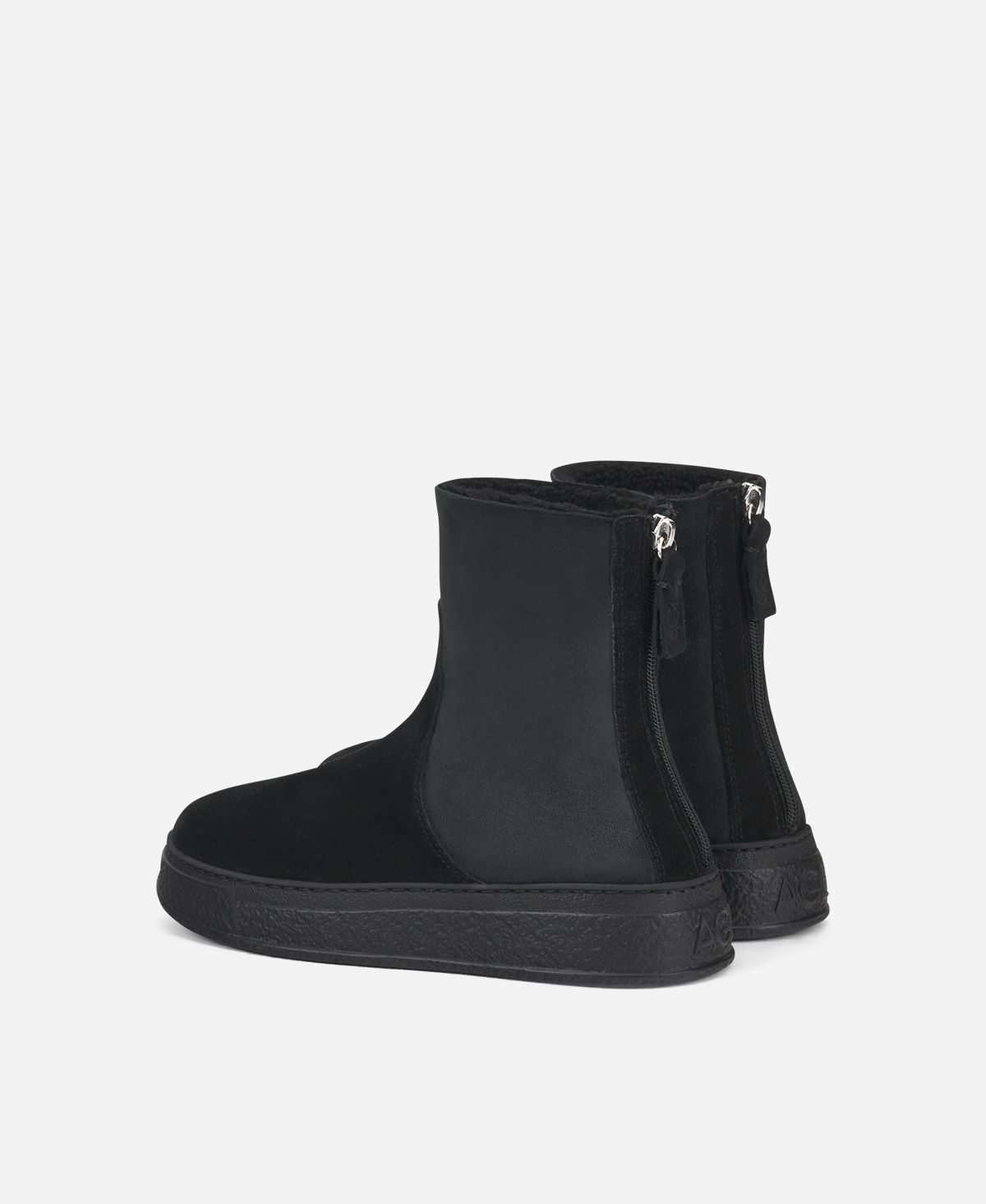 Agl Stivaletto in montone Nero Giuly Warm Shopping Online
