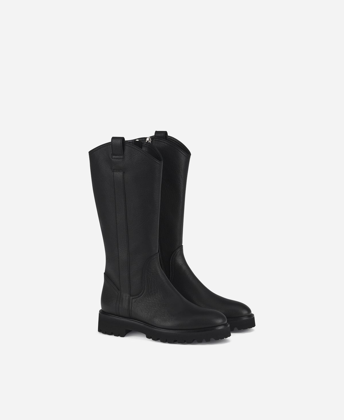 Agl Stivale in pelle Nero Goldie Boot Vendita Economica