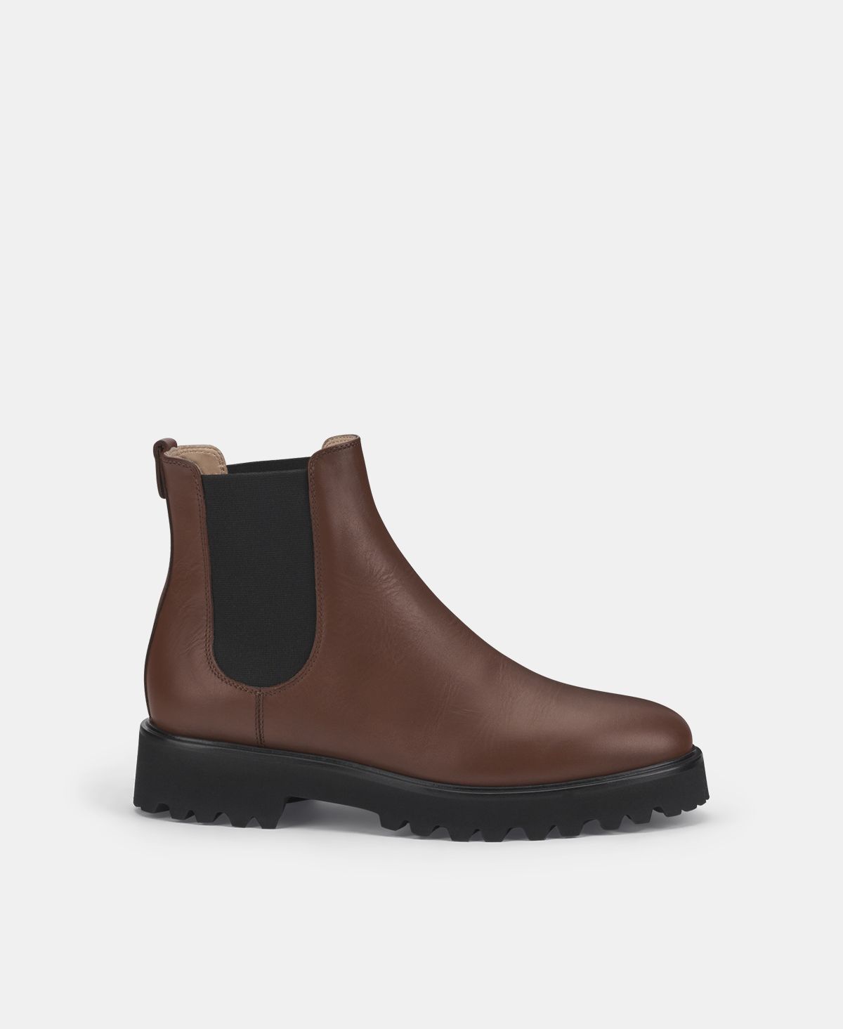 Agl Stivaletto con elastici Cuoio Goldie Beatle Saldi Di Fabbrica