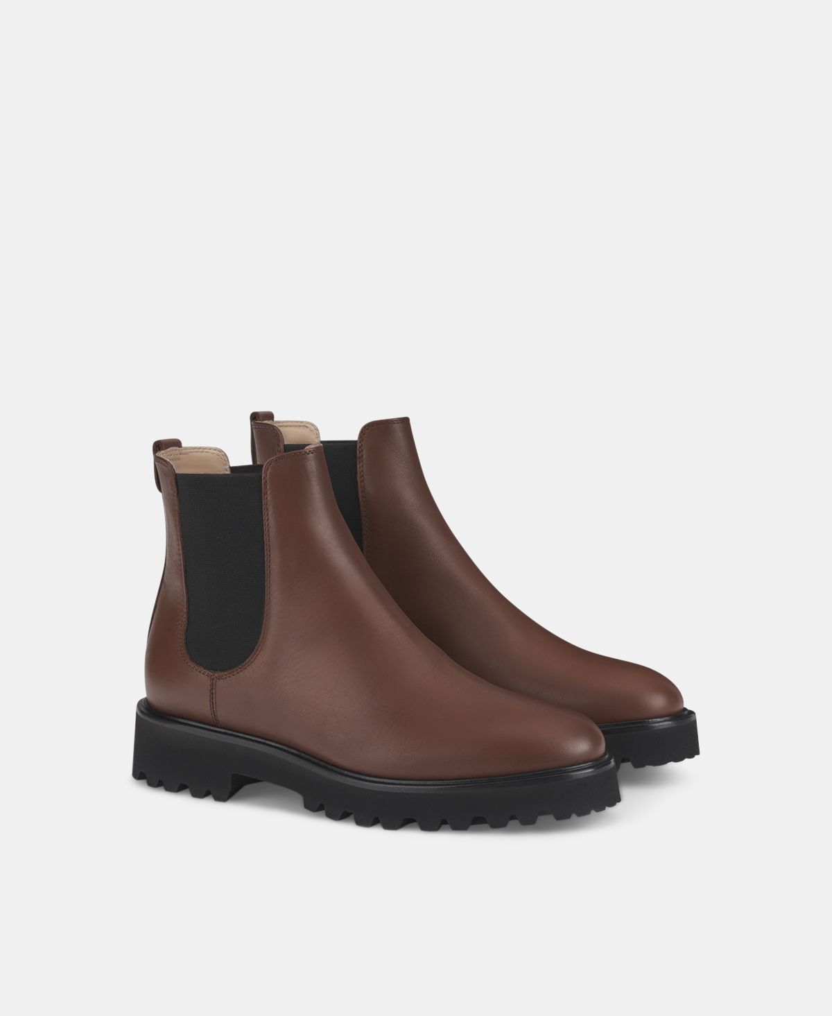 Agl Stivaletto con elastici Cuoio Goldie Beatle Saldi Di Fabbrica