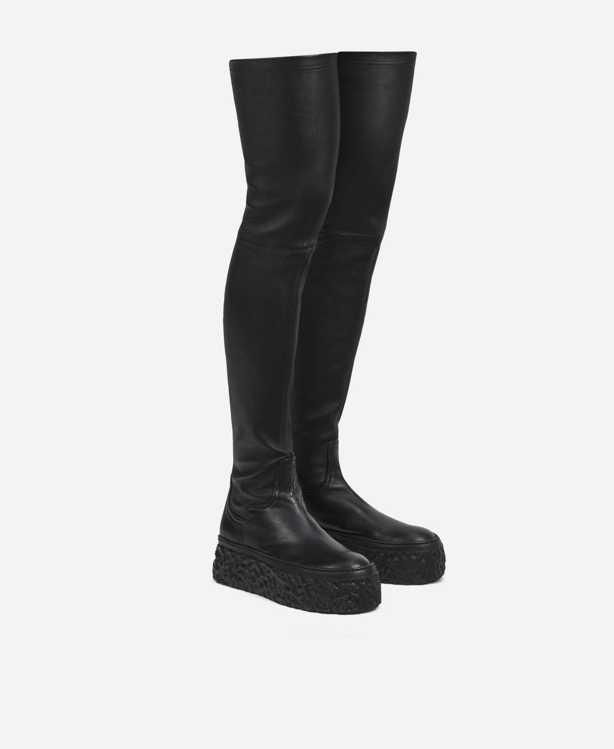 Agl Stivale cuissard stretch Nero Magma Boot Negozio