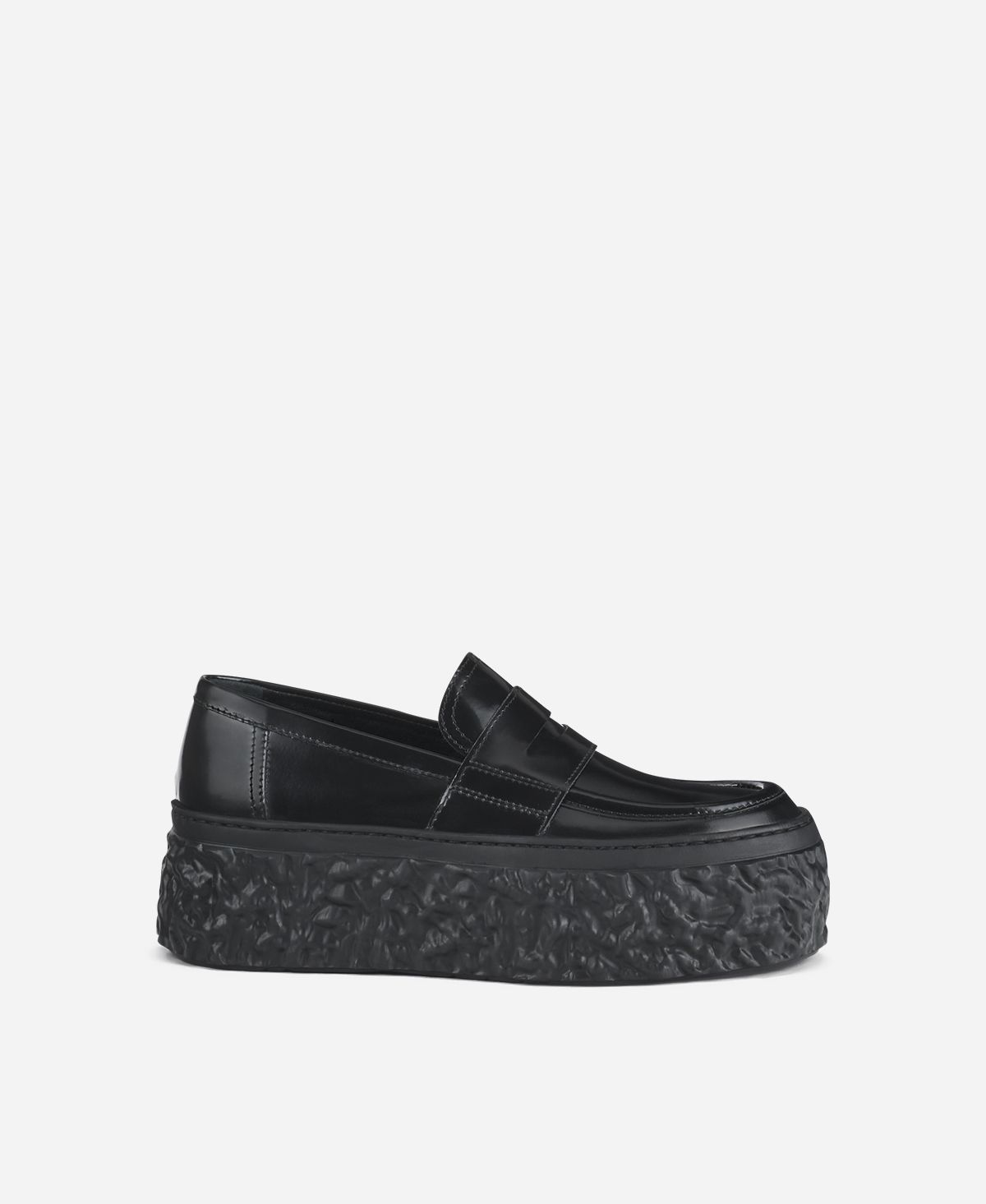 Agl Mocassino con platform Nero Magma Moc Nuova