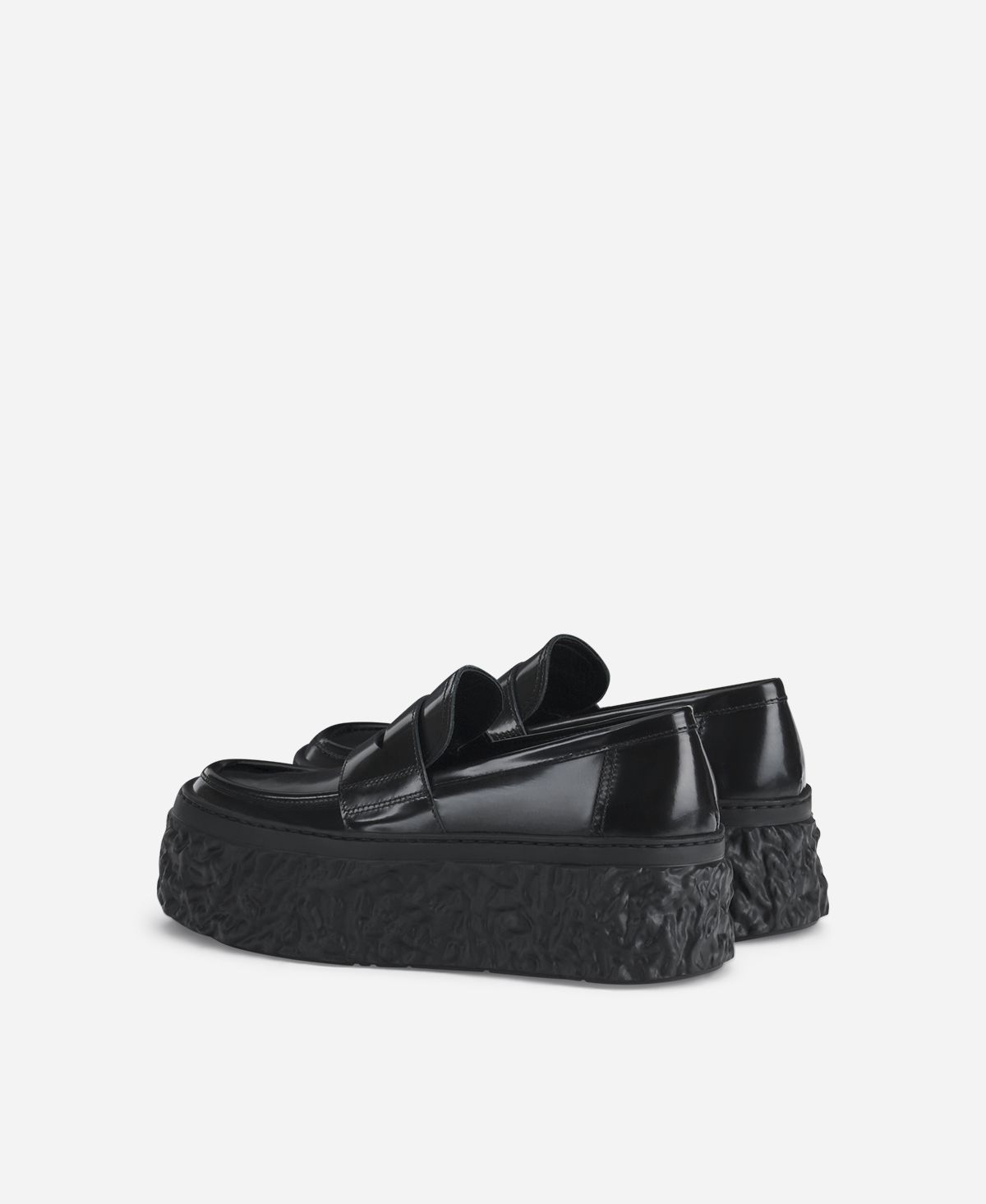 Agl Mocassino con platform Nero Magma Moc Nuova