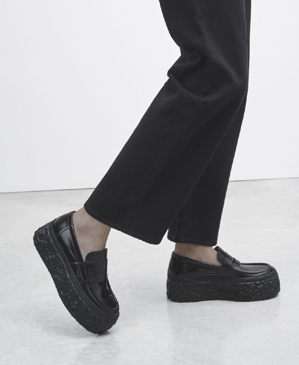 Agl Mocassino con platform Nero Magma Moc Nuova