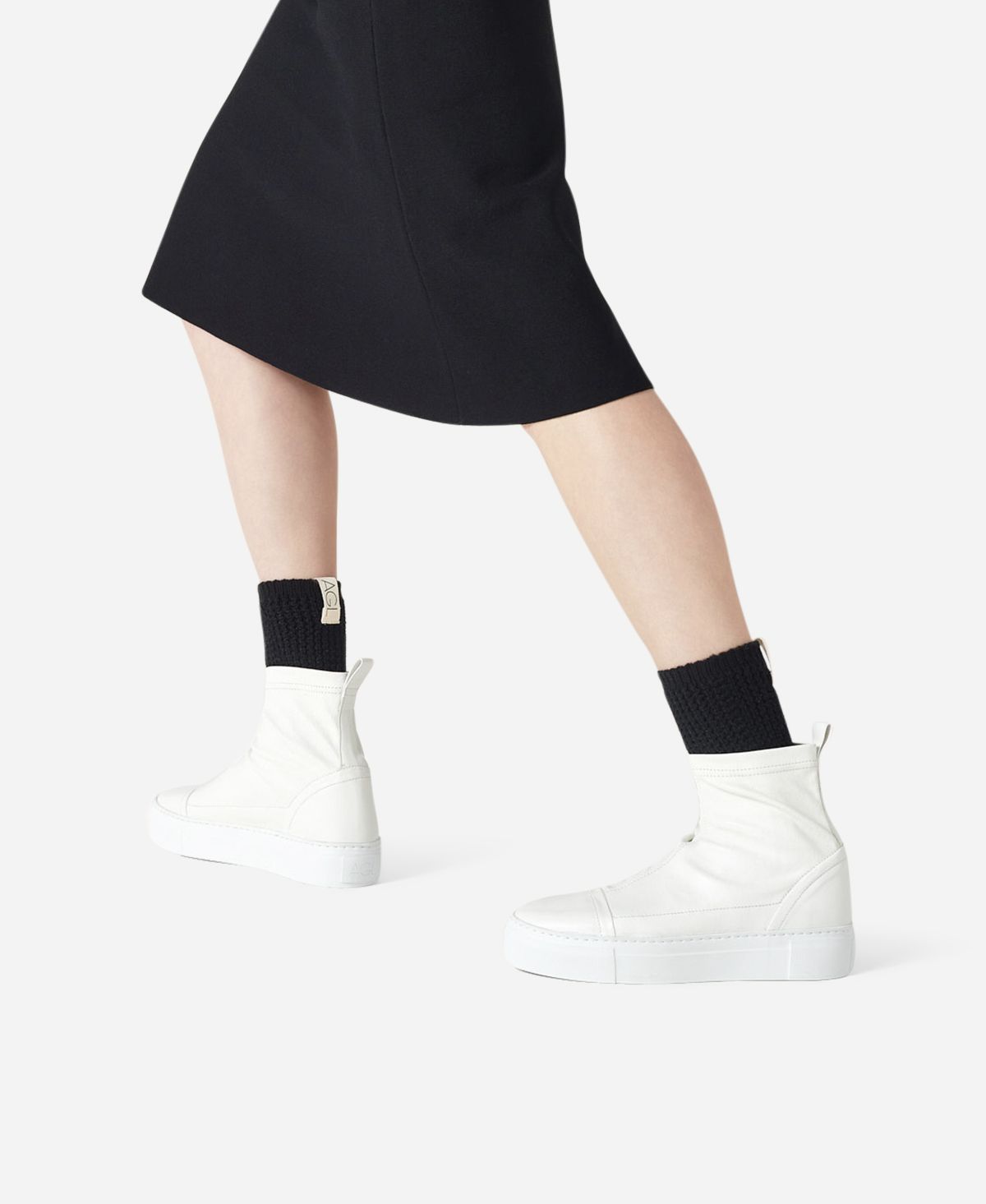 Agl Sneaker stretch Bianco IRENE Vendita