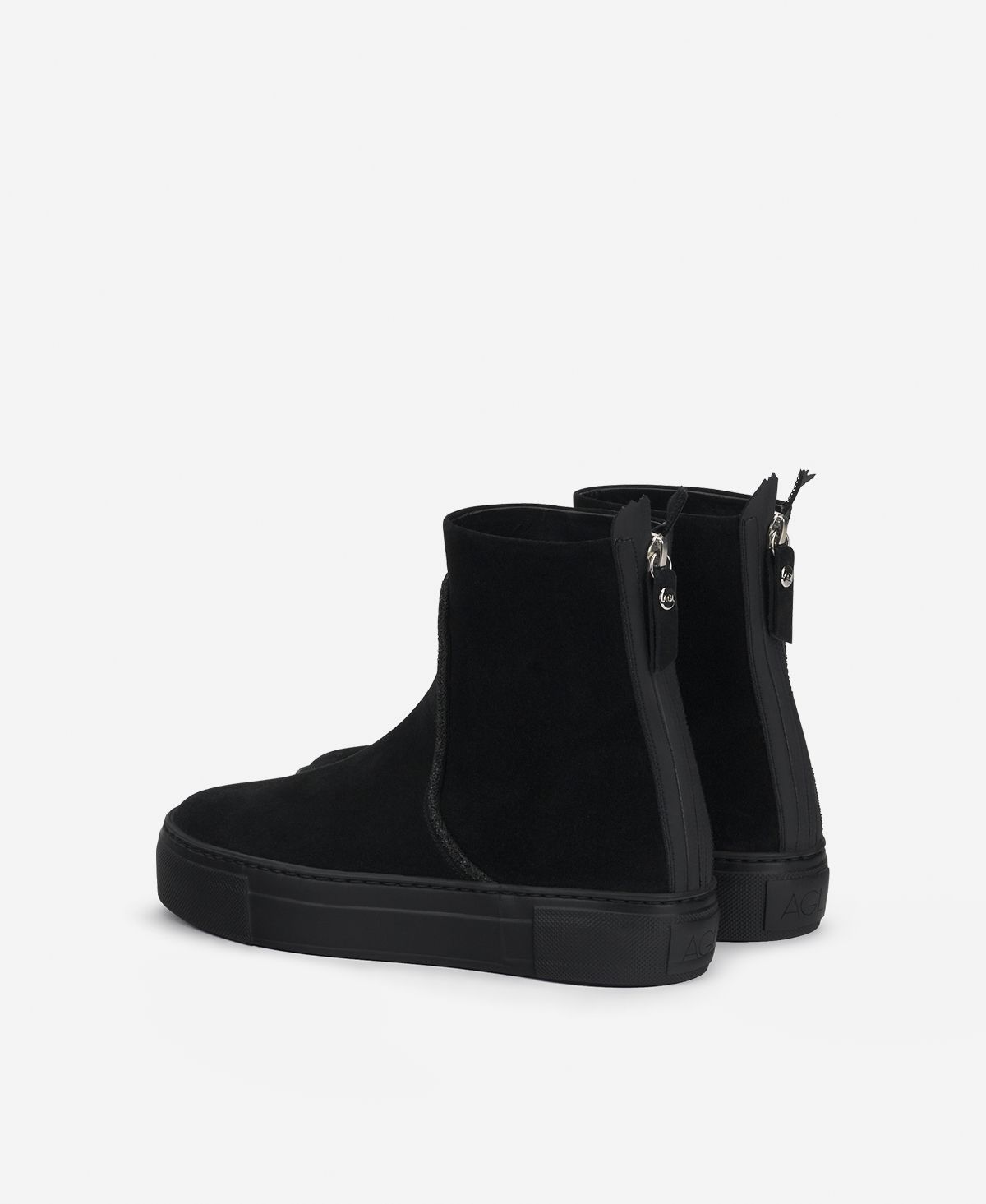 Agl Sneaker in velour con strass Nero Meghan strass Promozione